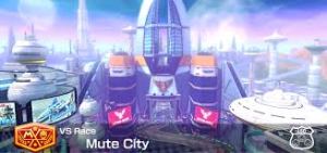 The triumphant return of Mute City! It's a great Mario Kart 8 track to boot.